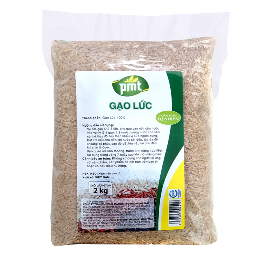 Gạo Lức Phú Minh Tâm (2kg)