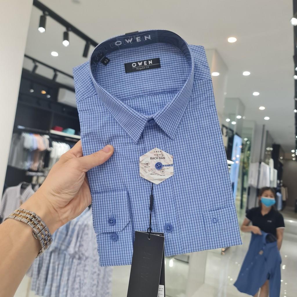 OWEN - Áo sơ mi dài tay sợi Bạch Đàn AR22701DT