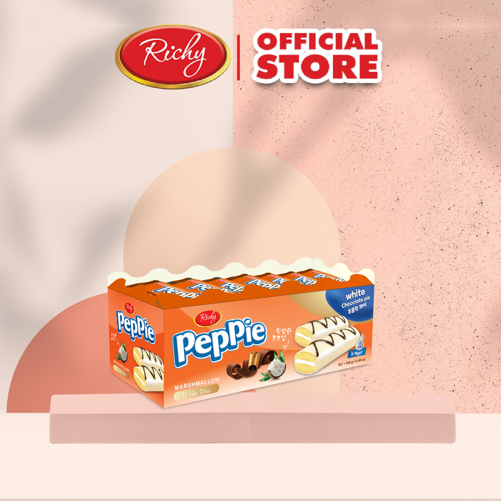 Bánh Peppie Sữa Dừa Richy