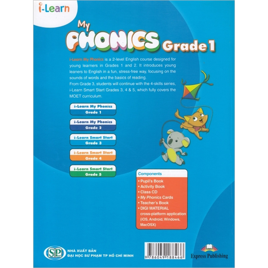 i-Learn My Phonics Grade 1 Student's Book (Phiên Bản Dành Cho Các Tỉnh)