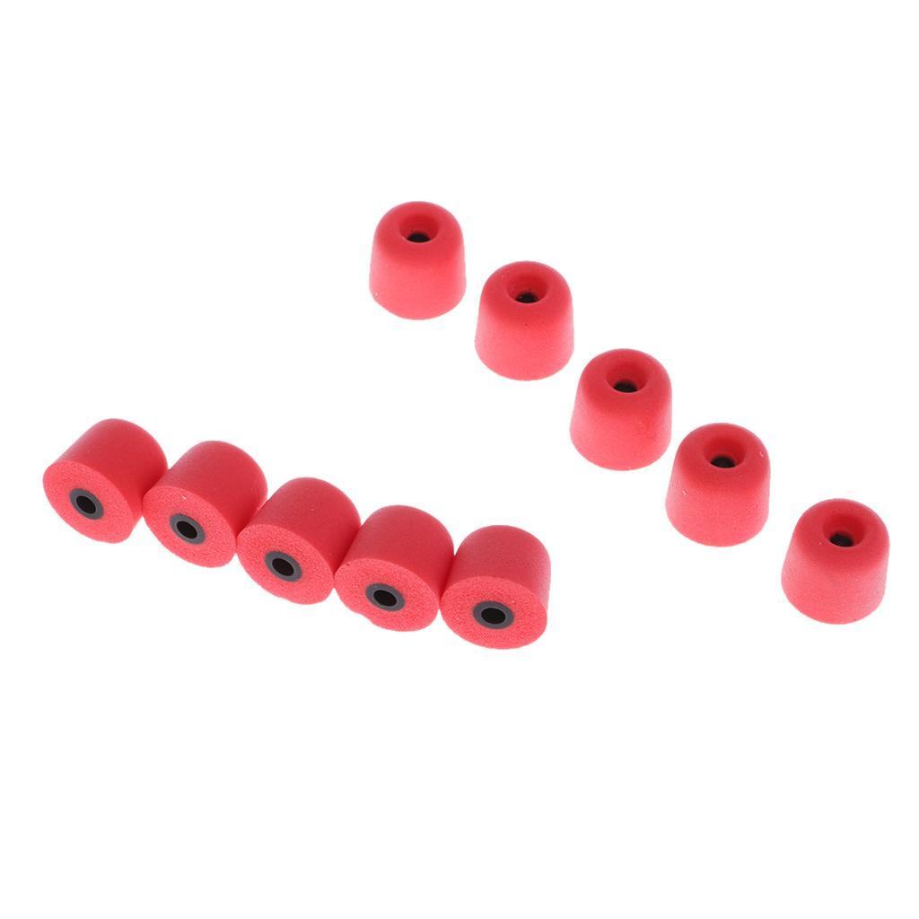 20x 3.0mm Earbud Memory Foam Eartips Earplug Tips For InEar Headphone