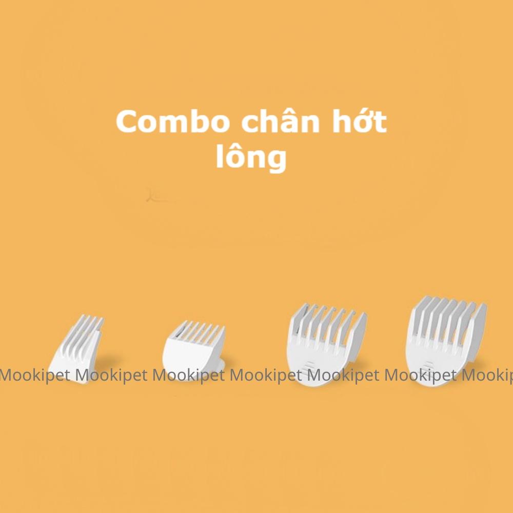 Tông đơ cắt tỉa cho thú cưng 4 trong 1 - cắt tỉa lông chó mèo