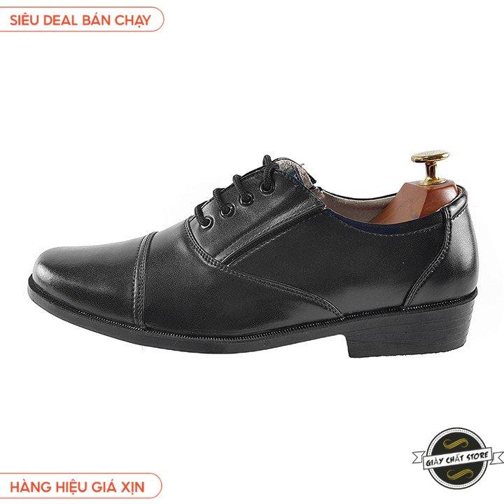 Giày trung niên Công Sở DA Pu Cao Cấp Bảo Hành 1 năm mã d23