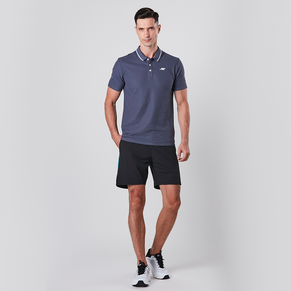 Skechers Nam Áo Polo - SP22Q3M077-02EW