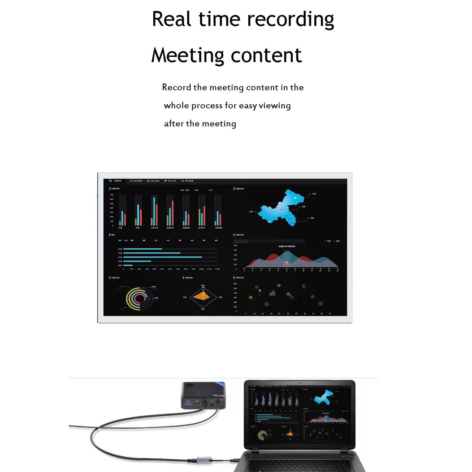 4K 60Hz Capture Card HDMI to Type C 1080P for Game Recording HD Acquisition