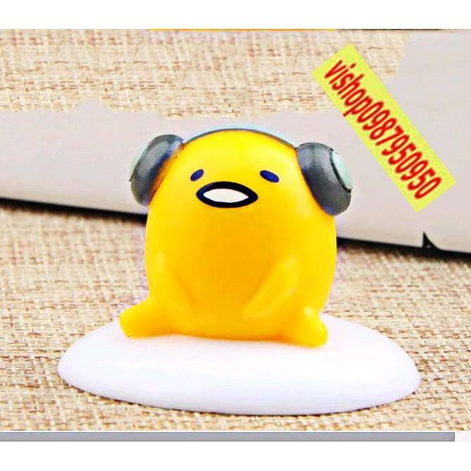 MÔ HÌNH ỐP LA GUDETAMA-Móc khóa trứng lười gudetama. siu siu rẻ