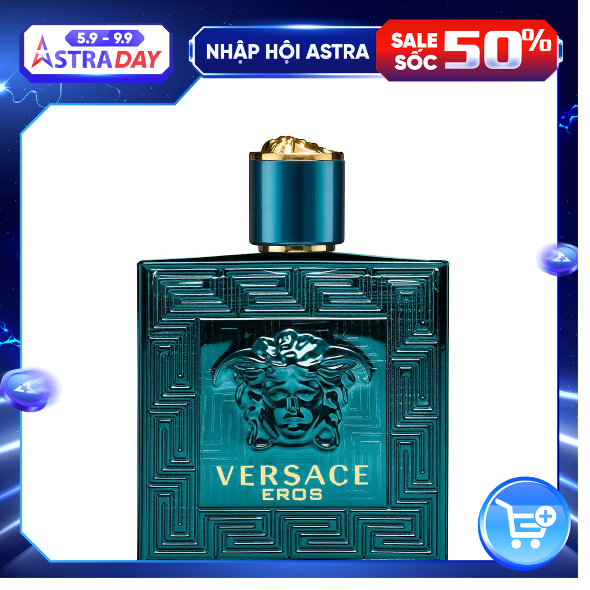 Nước Hoa Nam Versace Eros - Eau De Toilette (50ml)