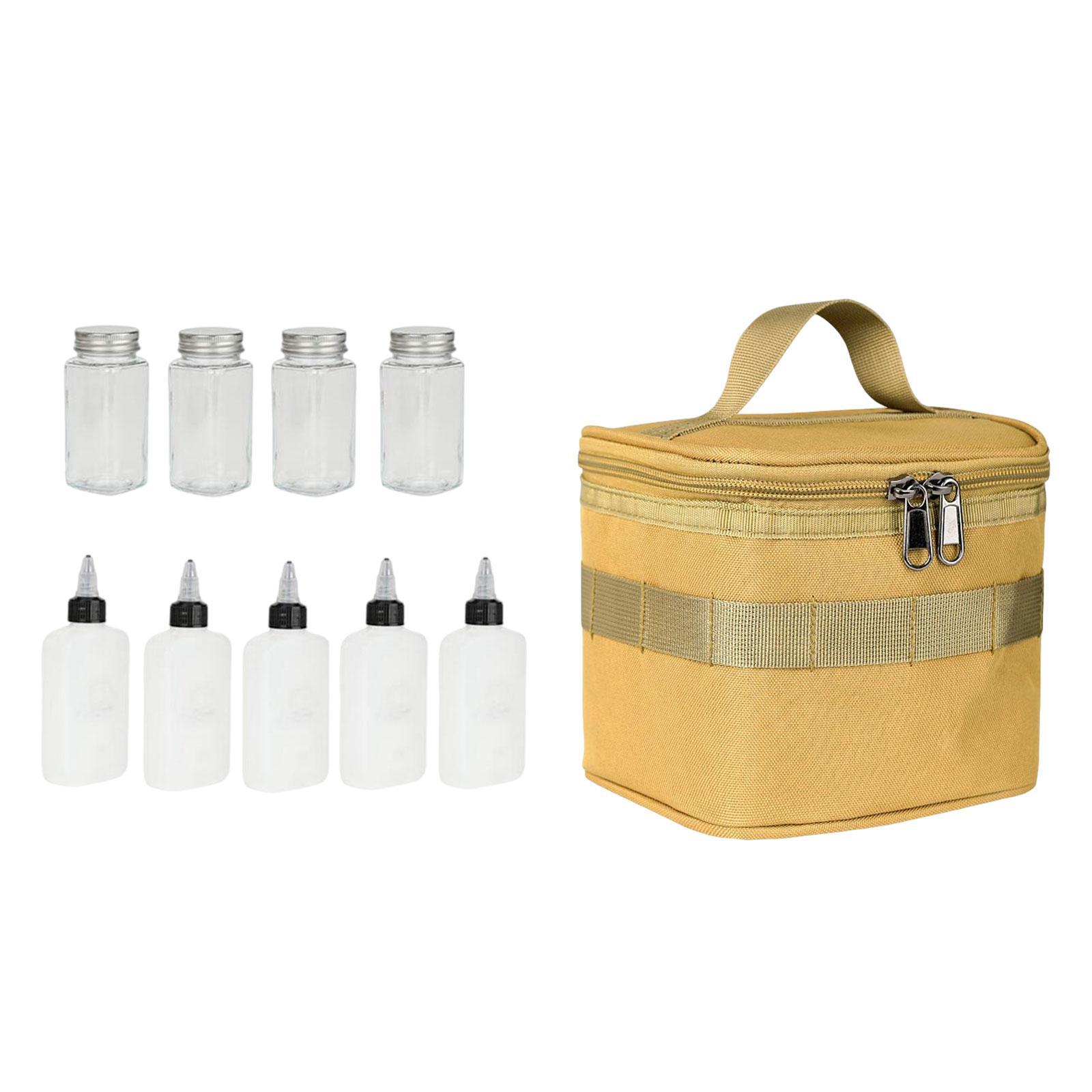 Camping Spice Jars Oil Bottle  Bottle for Picnic Travel