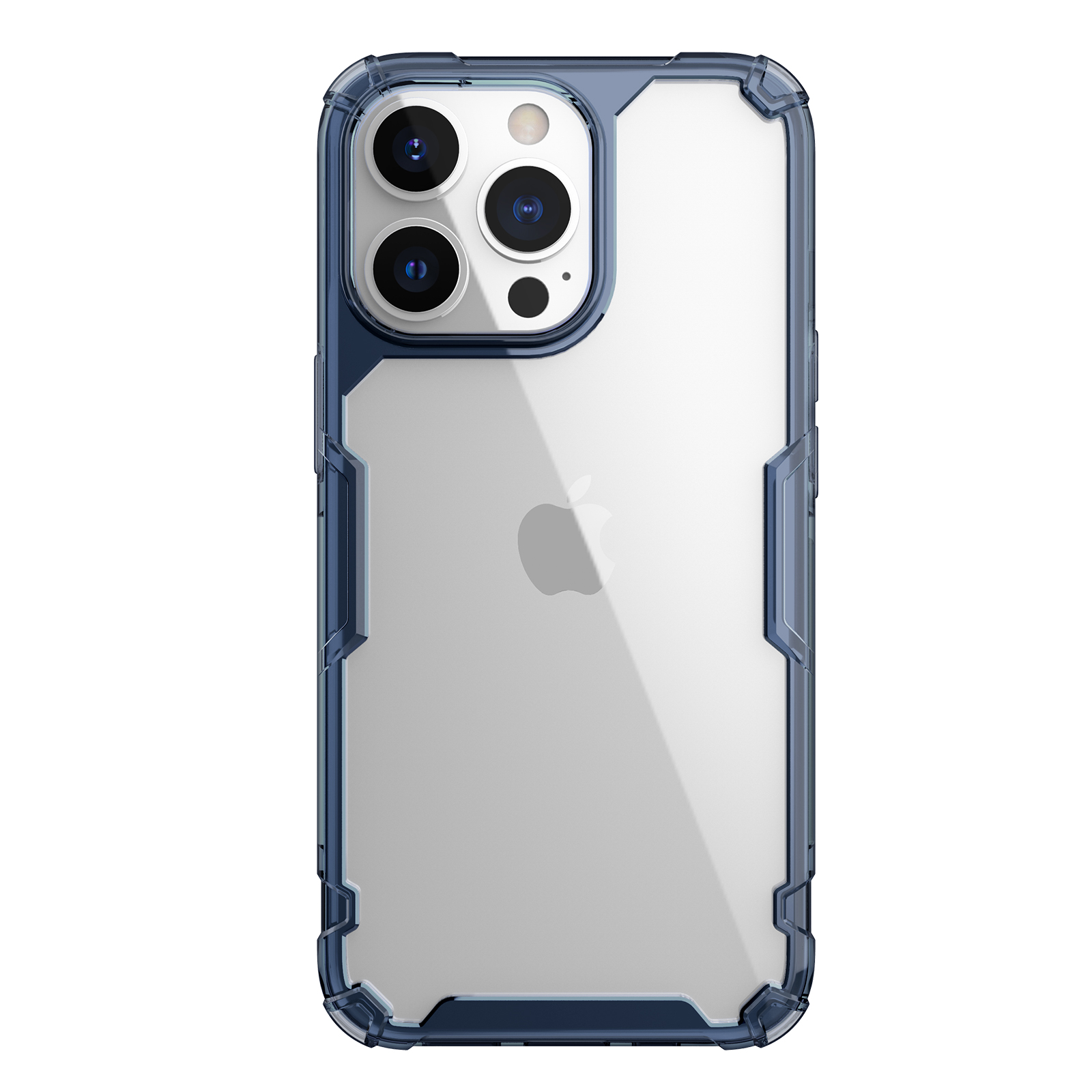 Ốp Lưng Nillkin Nature Tpu Pro Dành Cho Iphone 13 13 Pro 13 Pro Max - Hàng Nhập Khẩu - Iphone 13 Pro Max - Viền Xanh
