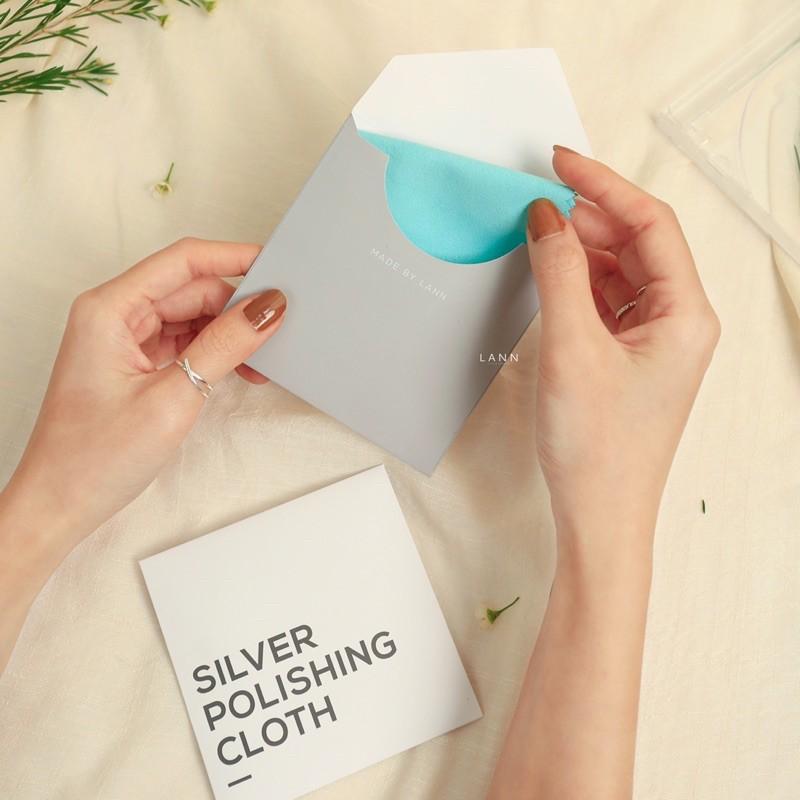 Khăn lau bạc, làm sáng bạc, trang sức LANN
