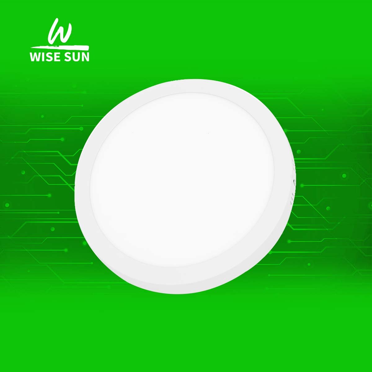 Đèn LED panel ốp nổi tròn Wise Sun giá rẻ - chất lượng 18/24W - Đổi Màu