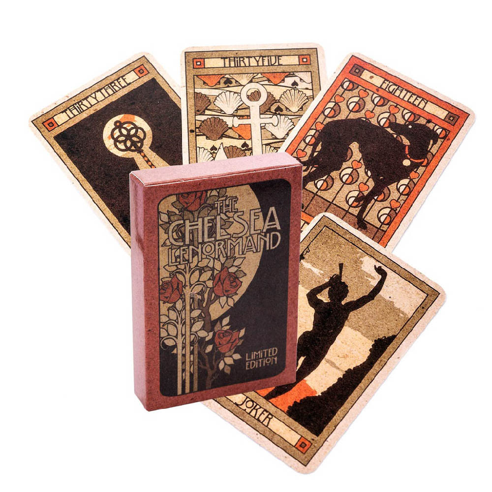 Bộ Bài Chelsea Lenormand 39 Lá Bài Tặng Đá Thanh Tẩy