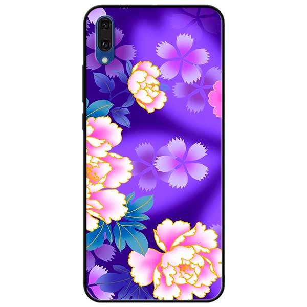 Ốp lưng dành cho Huawei Y7 Pro 2019 - Hoa Ánh Tím