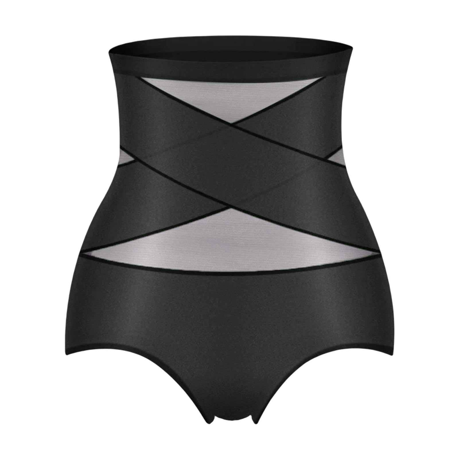 Tummy Control Shapewear Panties for Women High Waisted Slimming Underwear Lace Shaping Briefs