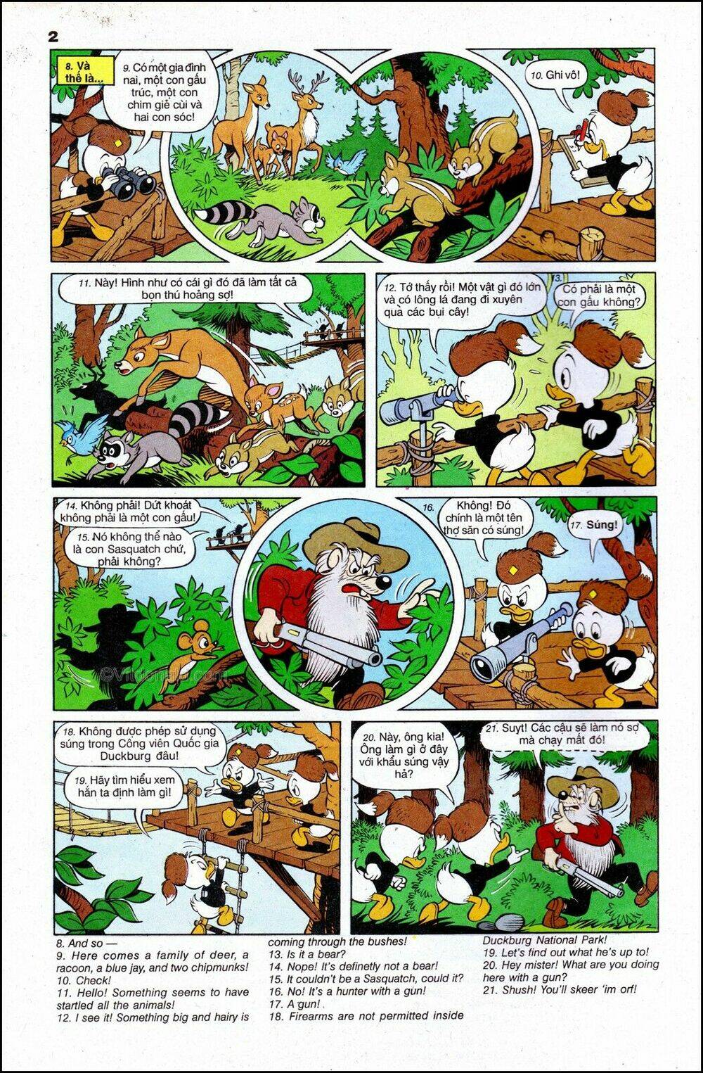 donald và bạn hữu chapter 72 4