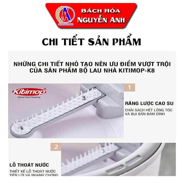 Chổi lau nhà K8,Thiết kế sang trong,Tự vắt