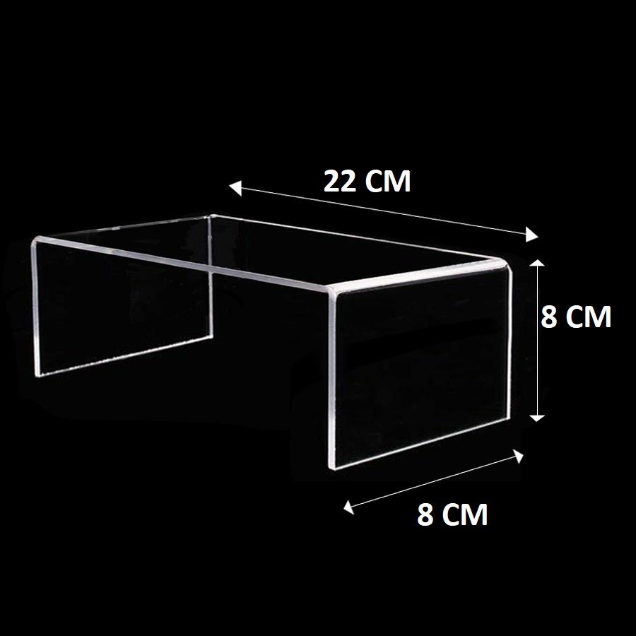 Kệ chữ U kích thước 22x8x8cm 24x8x10cm 26x8x12cm