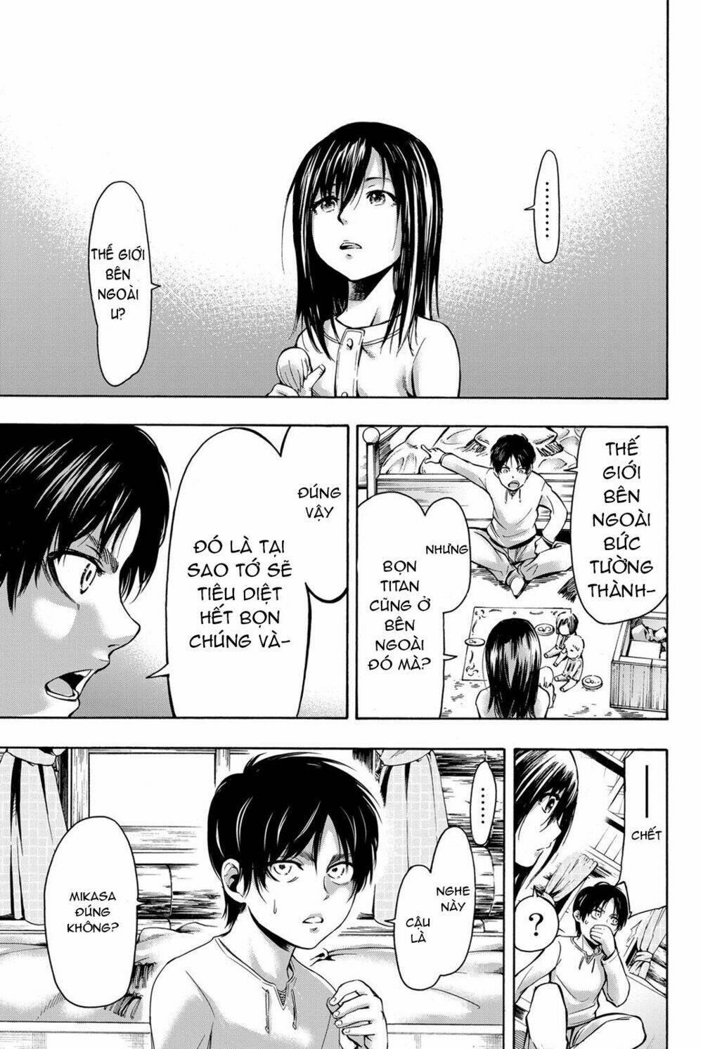 tấn công người khổng lồ: những cô gái mất tích chapter 6 12