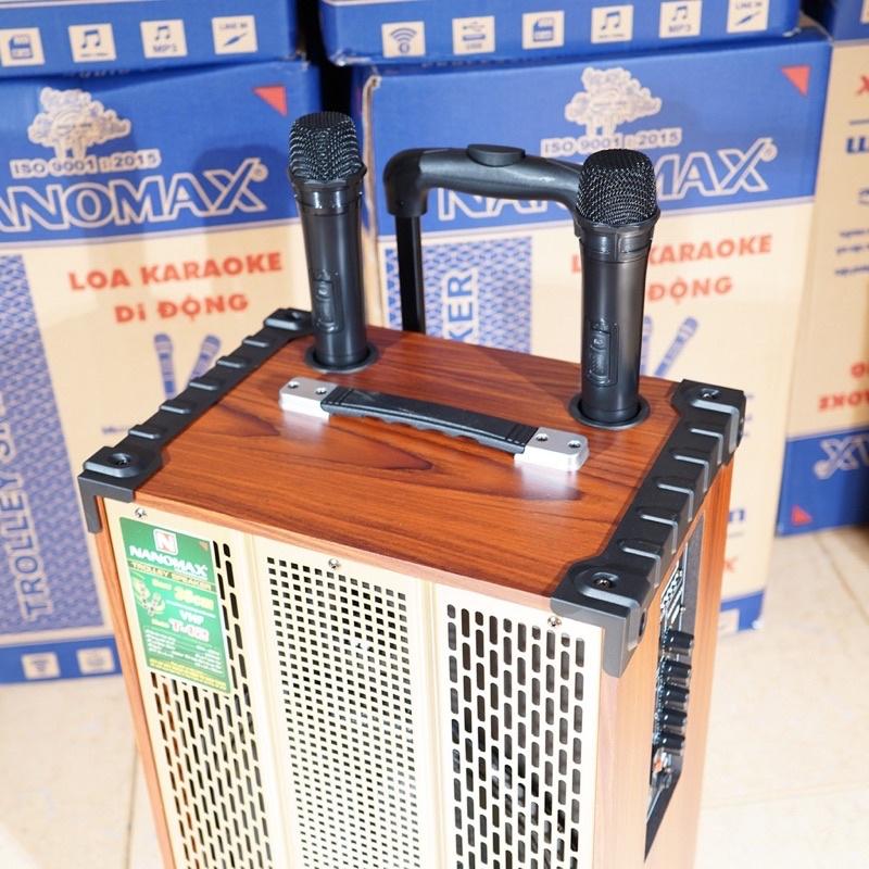 Loa karaoke Nanomax T10, T12 bass 25 cm. Hàng chính hãng