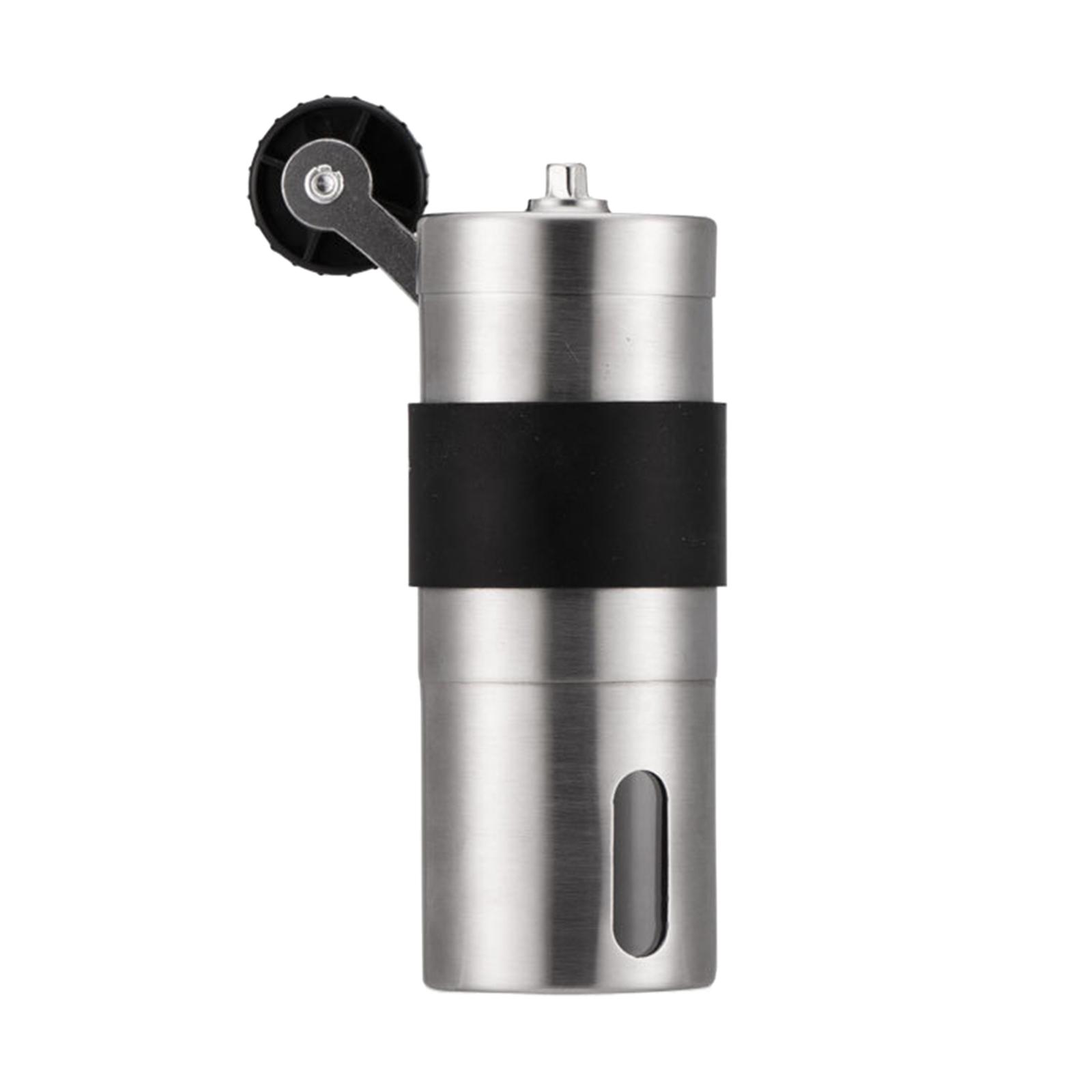 Manual Coffee Grinder 304 Stainless Steel Bean Burr Coffee Grinder for Kitchen Cafe Accessory