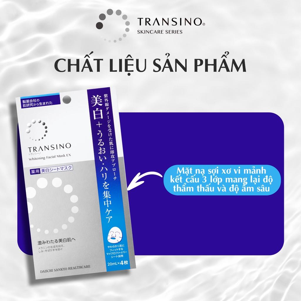 Bộ 3 sản phẩm dưỡng trắng da chuyên sâu TRANSINO 2