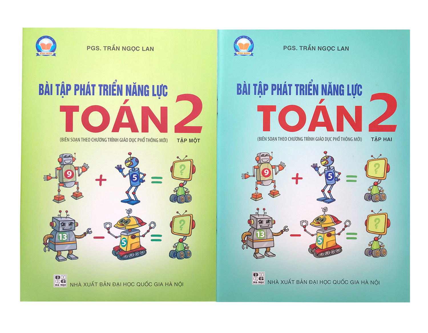 Combo Sách - Bài tập phát triển năng lực Toán 2 – Tập 1 + Tập 2