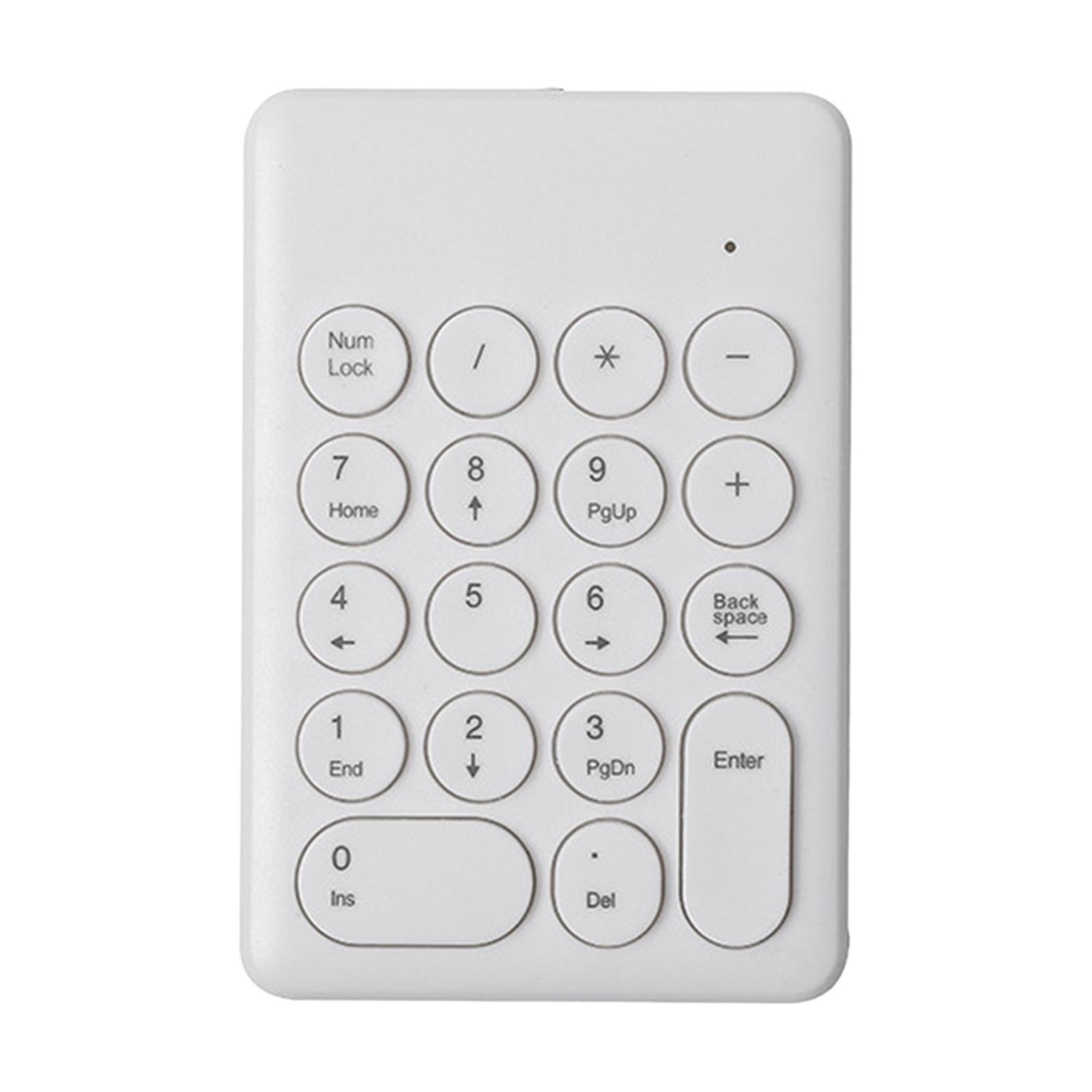 Portable 18 Keys 2.4G Wireless Numeric Keypad Number Numpad for PC