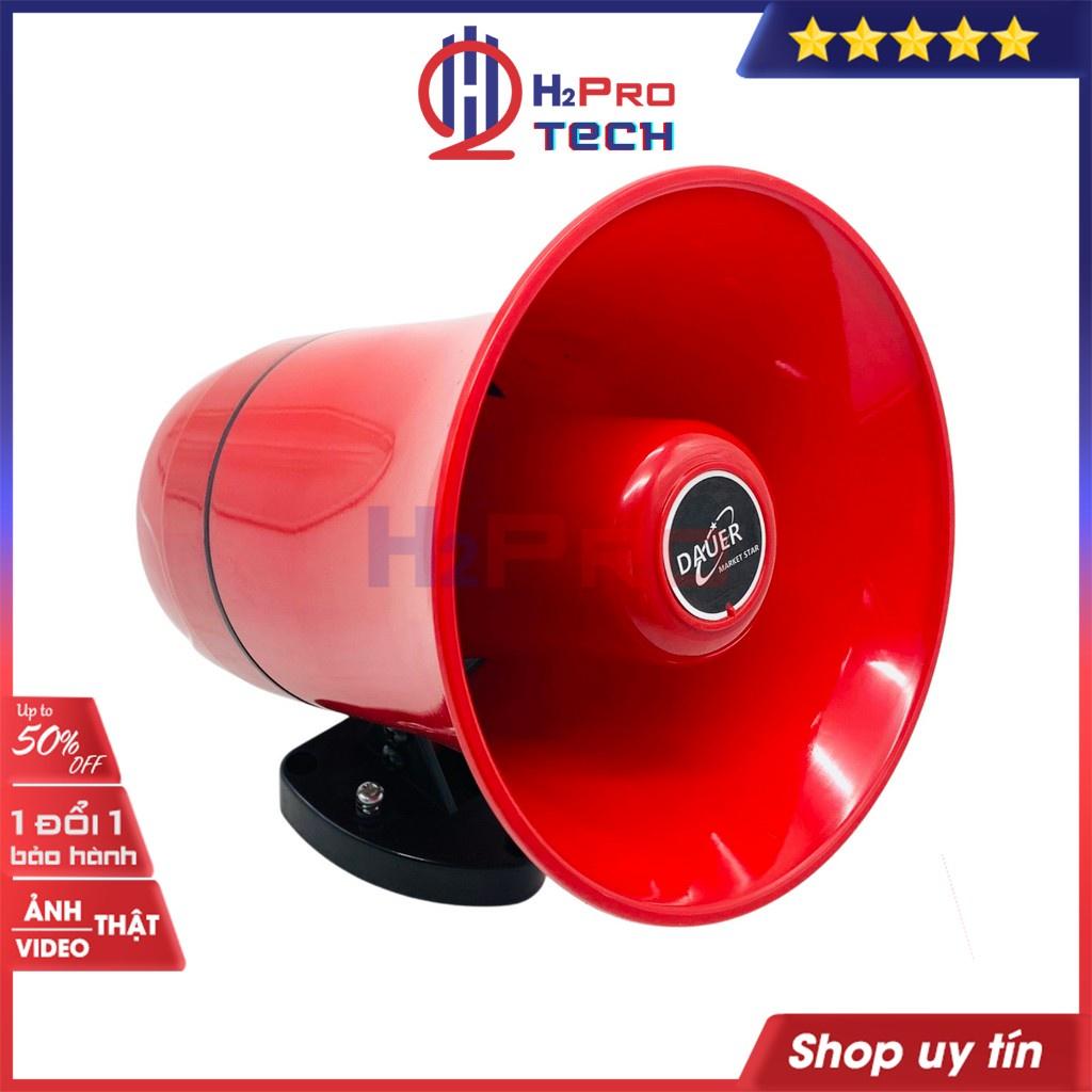 Loa Phóng Thanh Cầm Tay, Loa Bán Hàng Rong Dauer TD-619 15W Ghi Âm-Phát Lại-Usb-Nhạc Hiệu-Cảnh Báo-Giọng Nói-H2Pro Tech