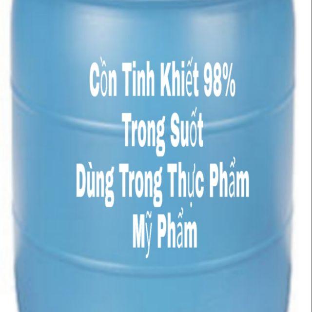 300ml Cồn (Ethanol) Tinh Khiết 98% - Dùng Trong Mỹ Phẩm - Thực Phẩm