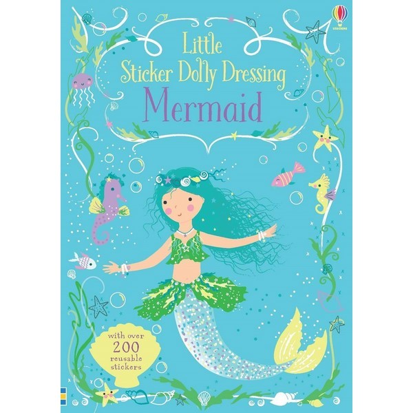 Usborne Little Sticker Dolly Dressing Mermaid