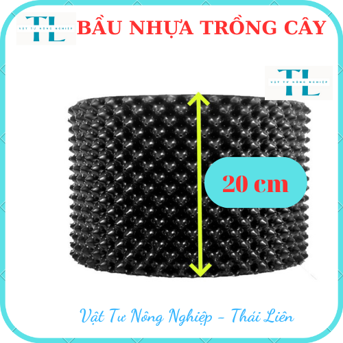 Bầu nhựa ươm cây tặng kèm ốc vít - Bầu nhựa trồng cây dài 2m, Cao 20cm đến 90cm ,Độ dày 0.7mm