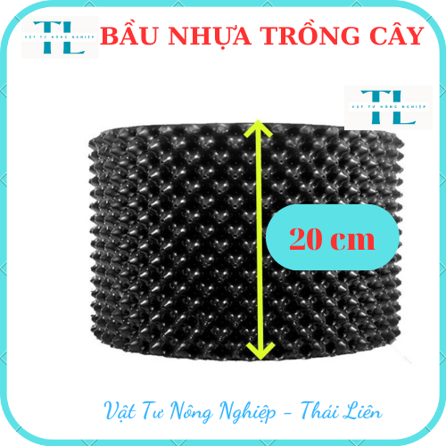 [2m Loại dày] Bầu nhựa ươm cây tặng kèm ốc vít - Bầu nhựa trồng cây dài 2m, Cao 20cm đến 90cm ,Độ dày 0.7mm