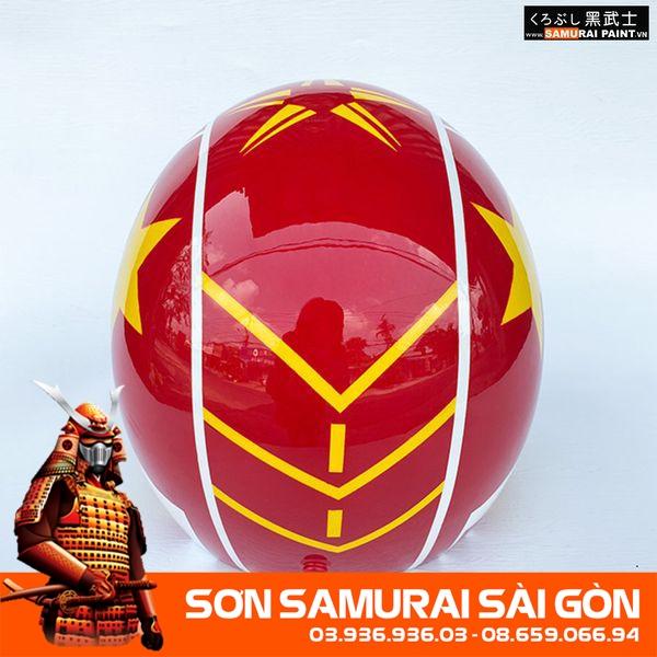 Combo sơn SAMURAI MÀU ĐỎ chính hãng - Sơn phun xe máy SAMURAI SÀI GÒN