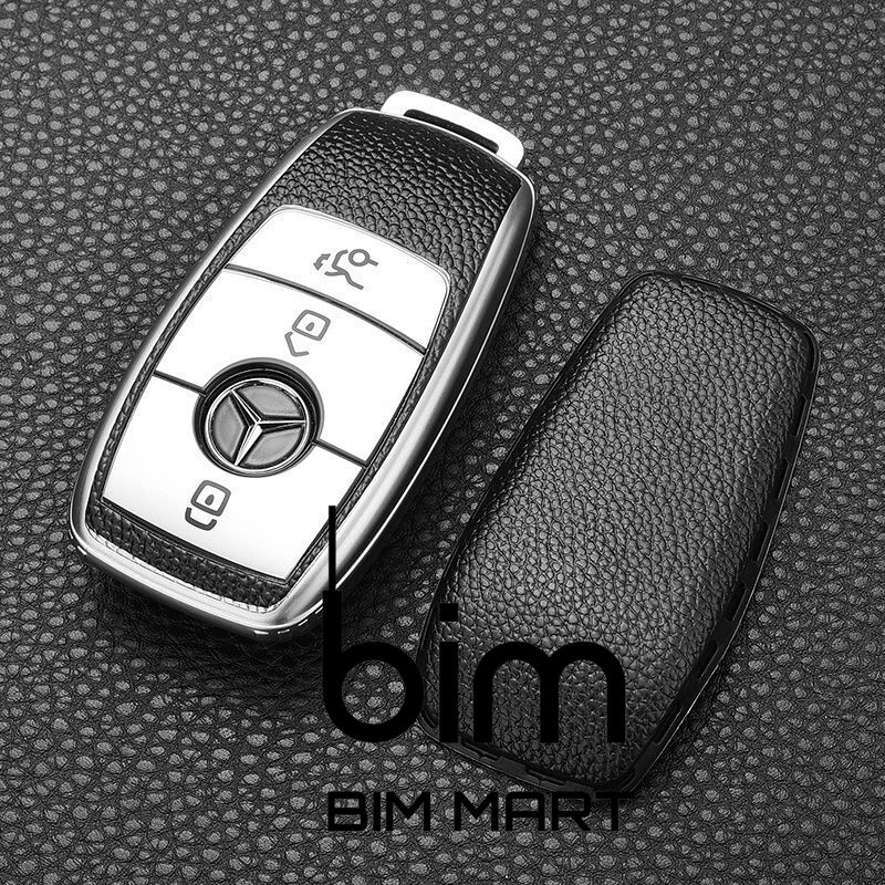 Ốp, bọc bảo vệ chìa khóa cho xe Mercedes-Benz GLC-Class 2020-2021, E-Class 2020-2021, C-Class 2020-2021