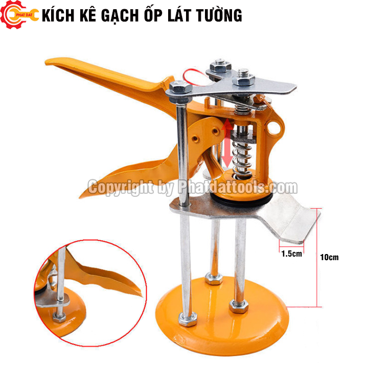 Kích kê gạch ốp lát-Con đội kích gạch