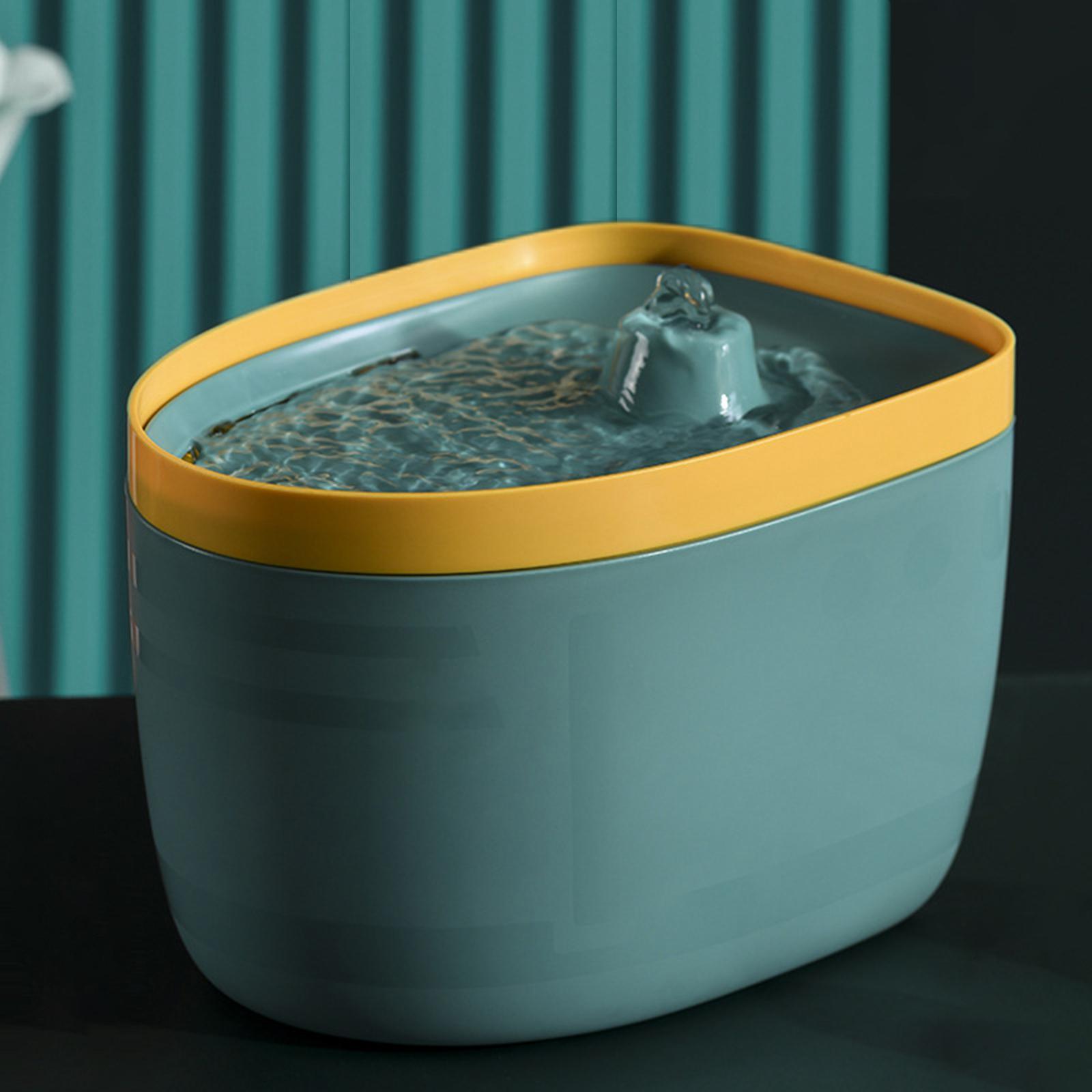 2.5L Water Fountain Drinking Dispenser Mute Pet Waterer USB