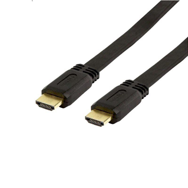 Dây Cáp HDMI 15m dẹt đen 2 đầu tốt chống nhiễu