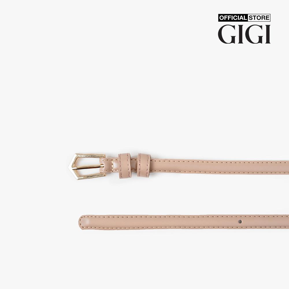 GIGI - Thắt lưng nữ bản nhỏ khóa xỏ kim loại sang trọng G5301B222811