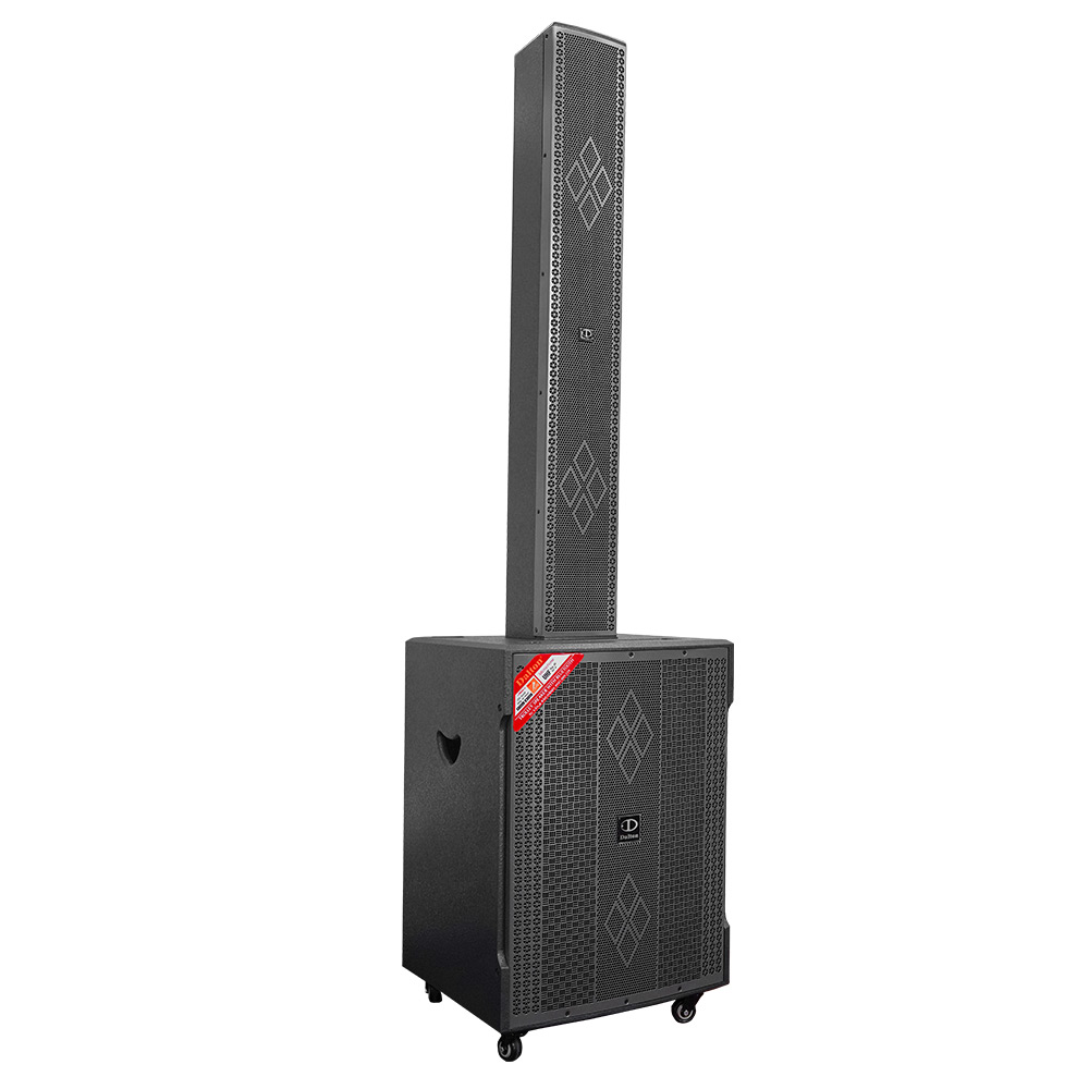 Dàn loa karaoke tích hợp 3 bộ khuếch đại công suất 1500W class AB riêng biệt SUB 800W, MF 600W và HI 100W, DALTON LA8 trang bị 2 micro không dây sóng UHF - Hàng chính hãng [ BẢO HÀNH 12 THÁNG ]