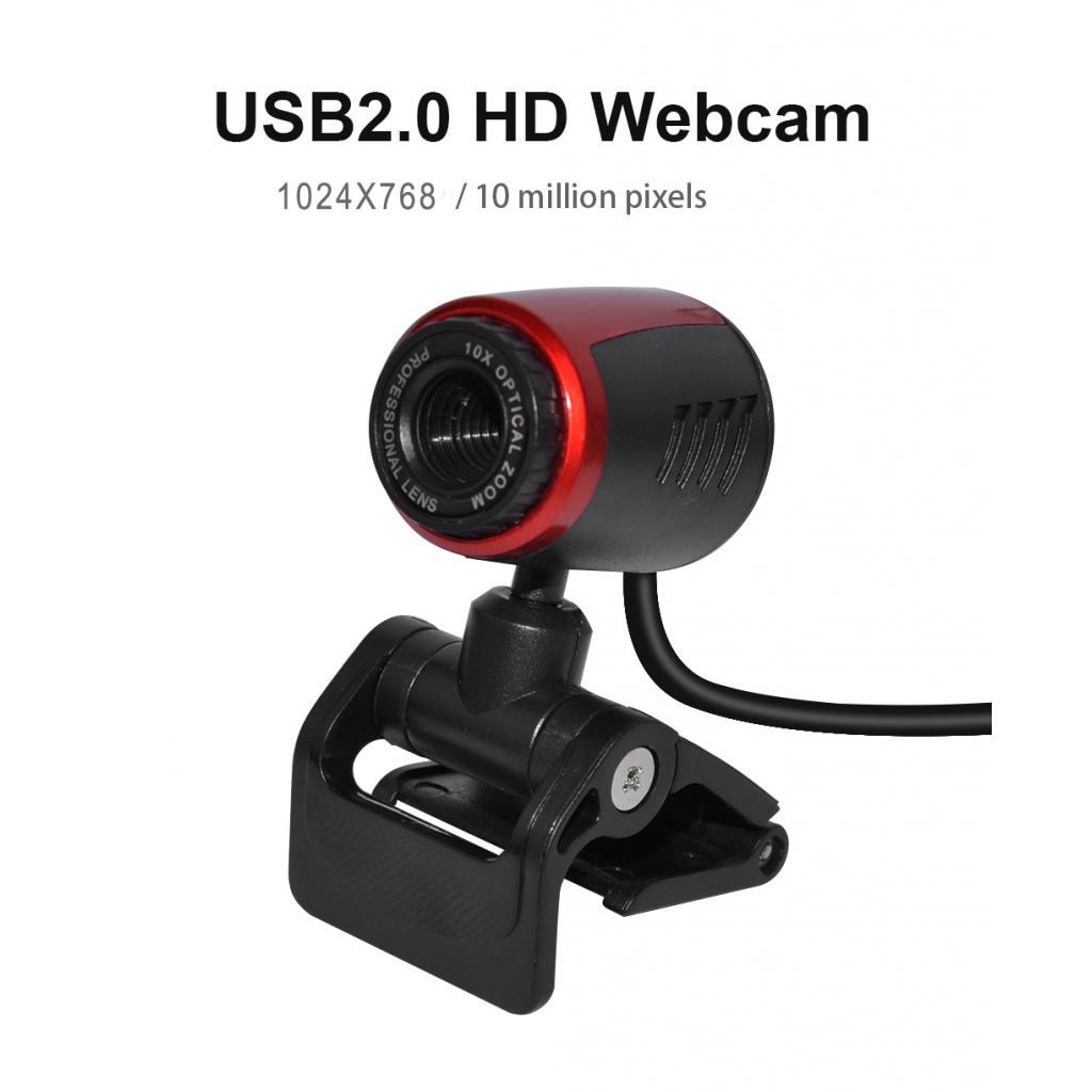 Webcam HD 1024x768p Web Camera, USB PC Computer Webcam with Microphone, Laptop Desktop Full HD Camera Video Webcam for Recording, Calling,Conferencing