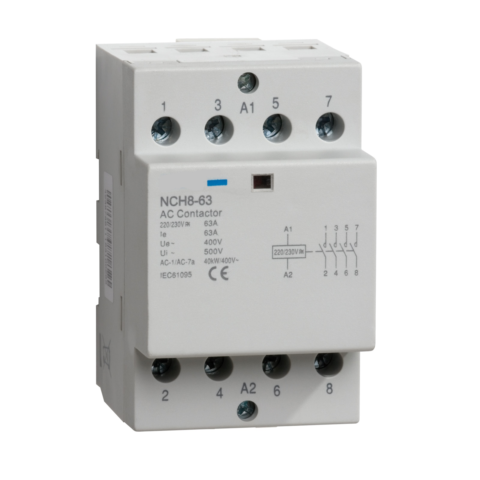Khởi Động Từ 4P 400V 2NO-2NC/4NO loại 25A và 63A
