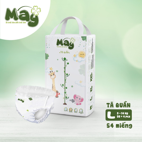 Tã quần trẻ em Lá size L54