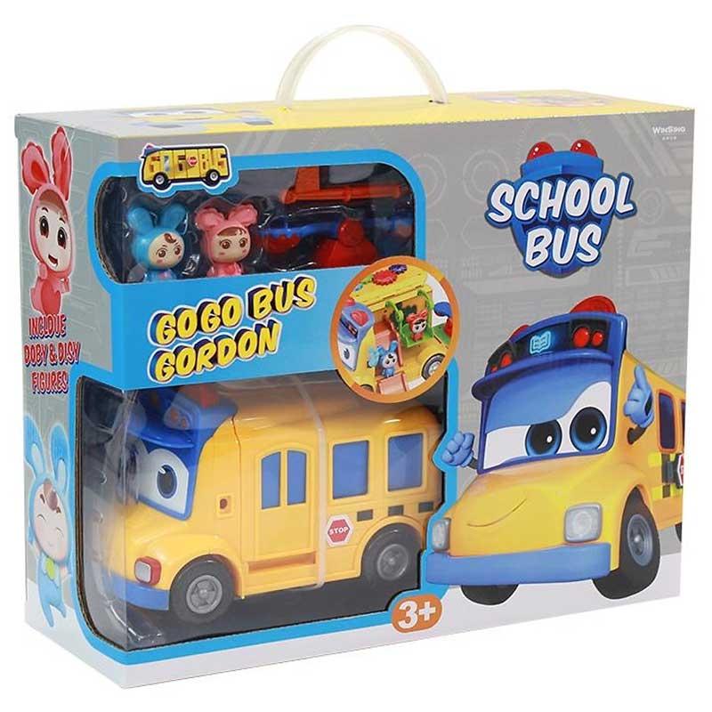 Bộ Playset Xe Buýt Đến Trường GoGoBus YS3023A - GoGo Bus Gordon