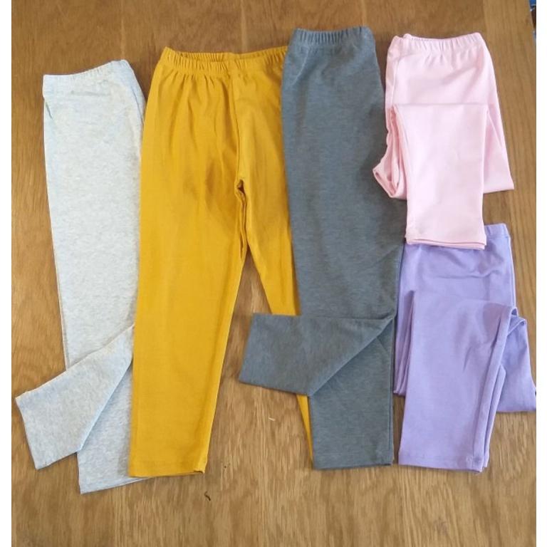 Quần thun dài legging cotton cho bé 18-32kg