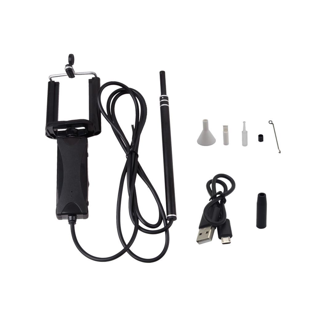 WiFi Megapixel Visual Ear Pick Earpick - Ear Cleaning USB Borescope - Ear Spoon HD Camera LED