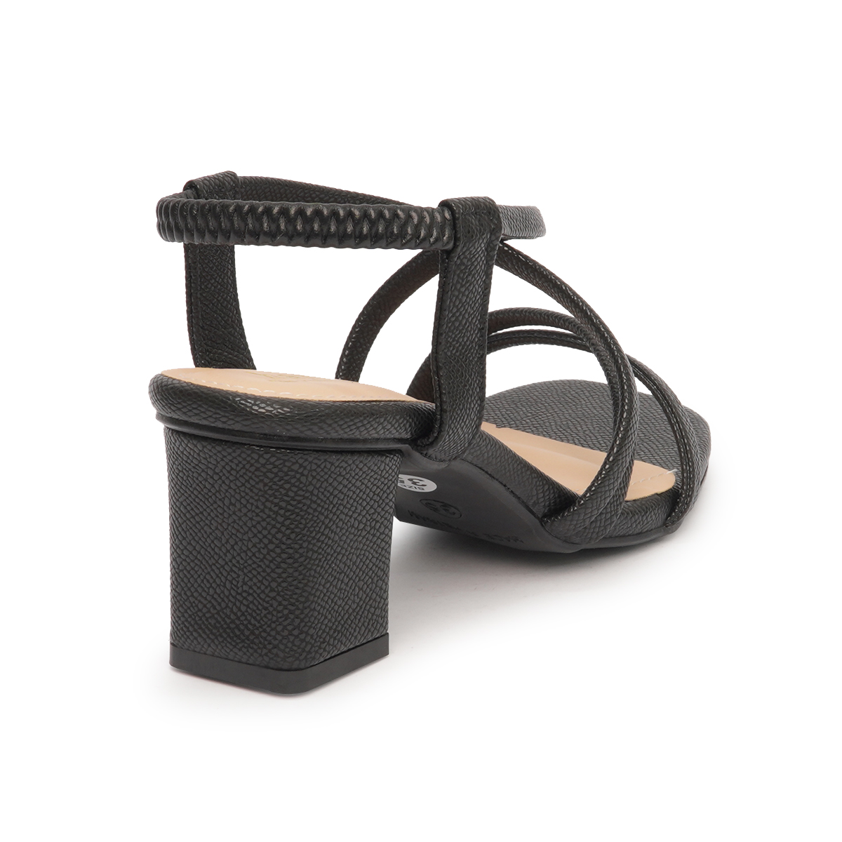 Sandal nữ quai 2 dây gót vuông 5cm mã HNSDT5F776