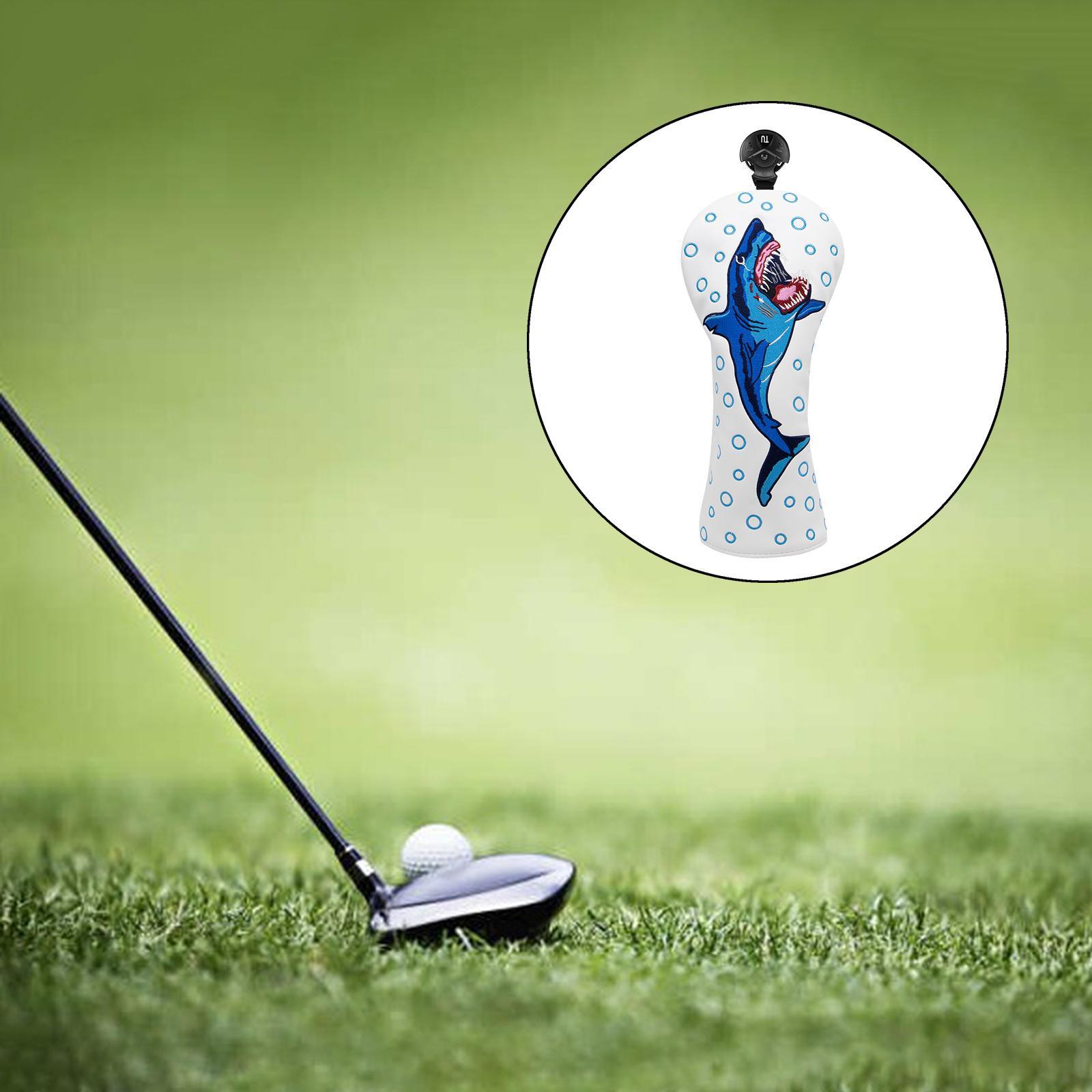 Thick Golf Head Covers Gift Golf Club Headcover Long Neck Accessories for Fairway Wood