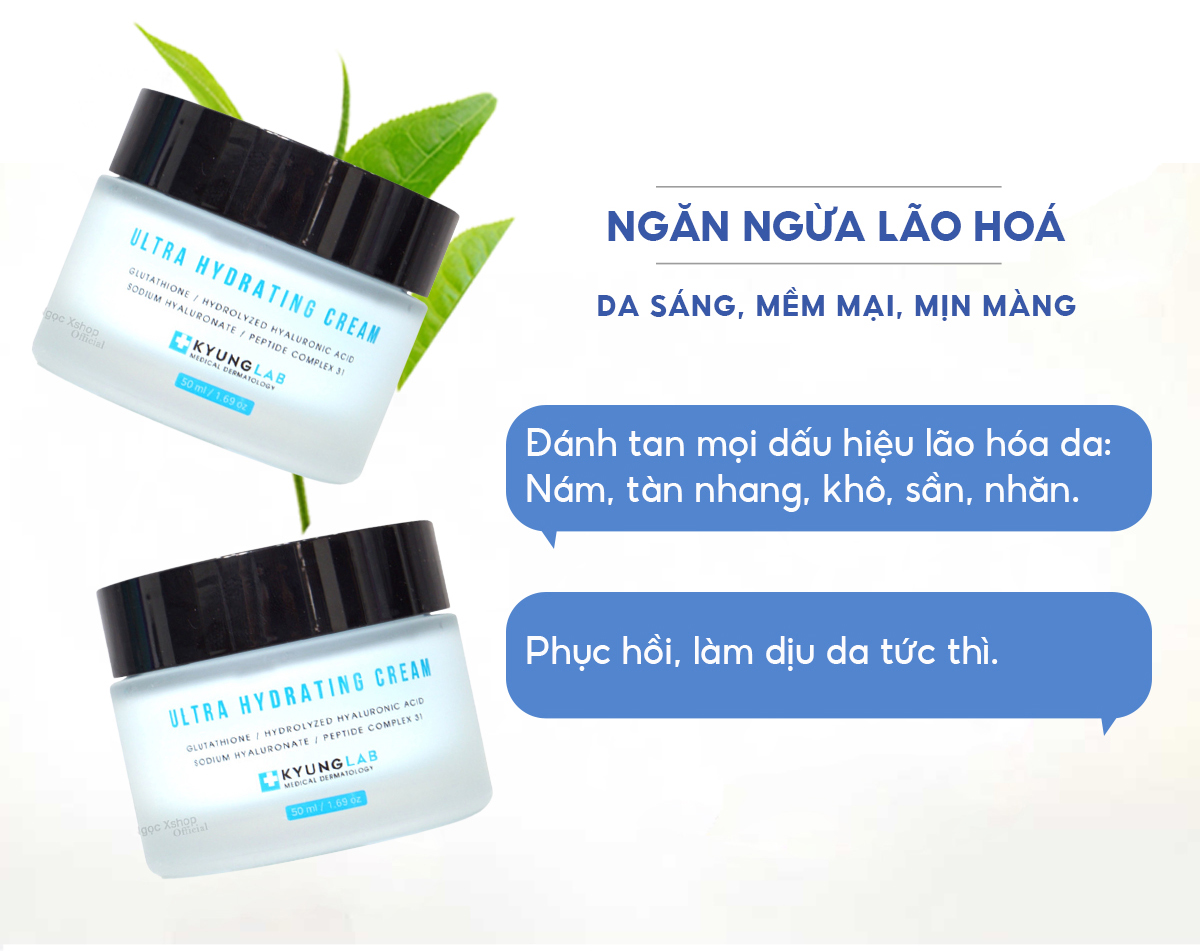 Kem dưỡng ẩm phục hồi đa tầng cho mọi loại da KYUNG LAB ULTRA HYDRATING CREAM 50ml