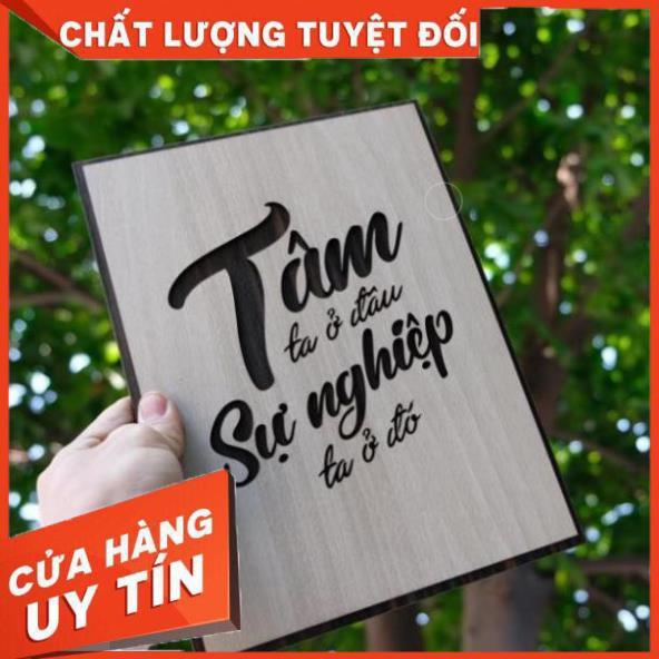 Tranh Gỗ treo tường tạo động lực