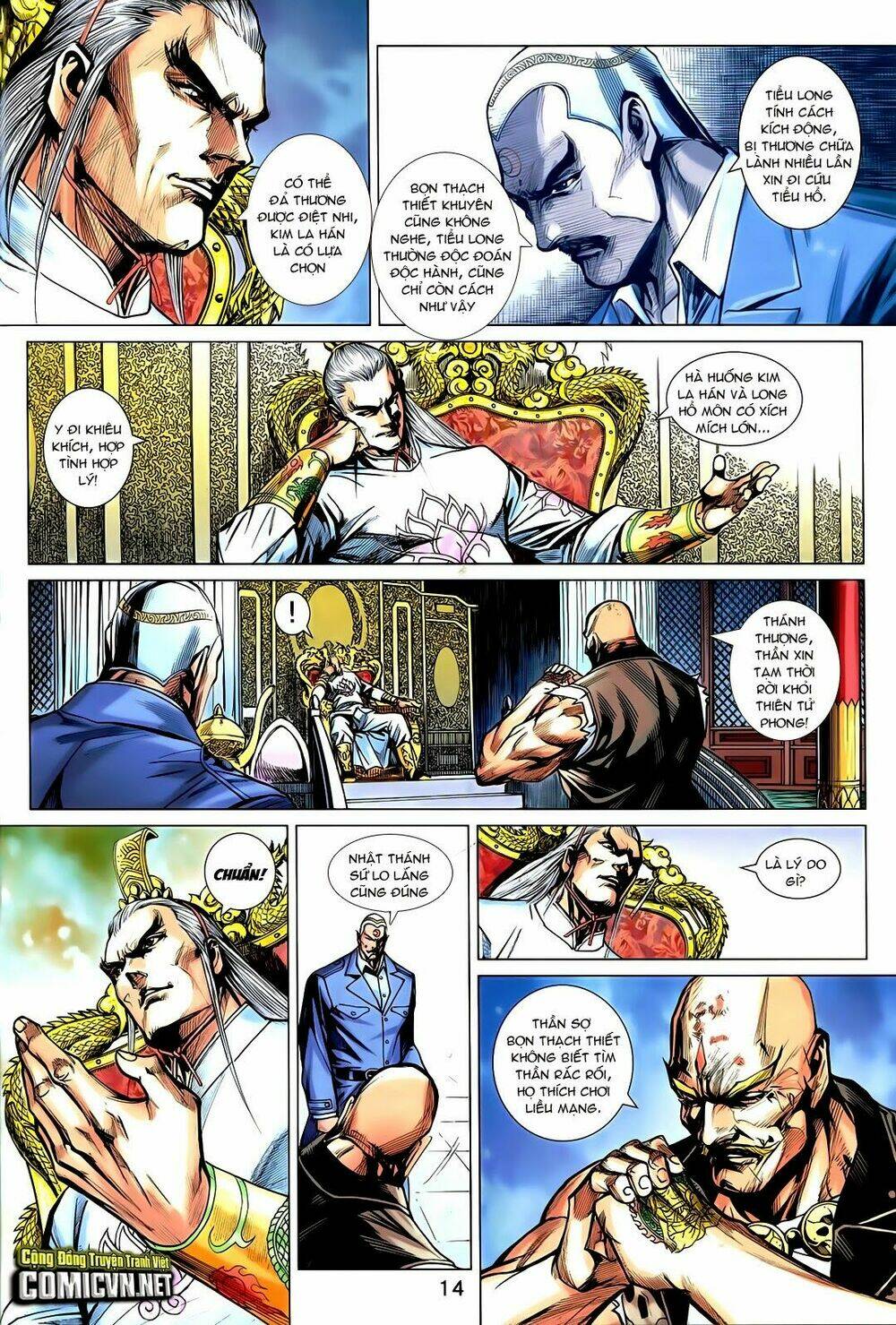 tân tác long hổ môn chapter 725 14